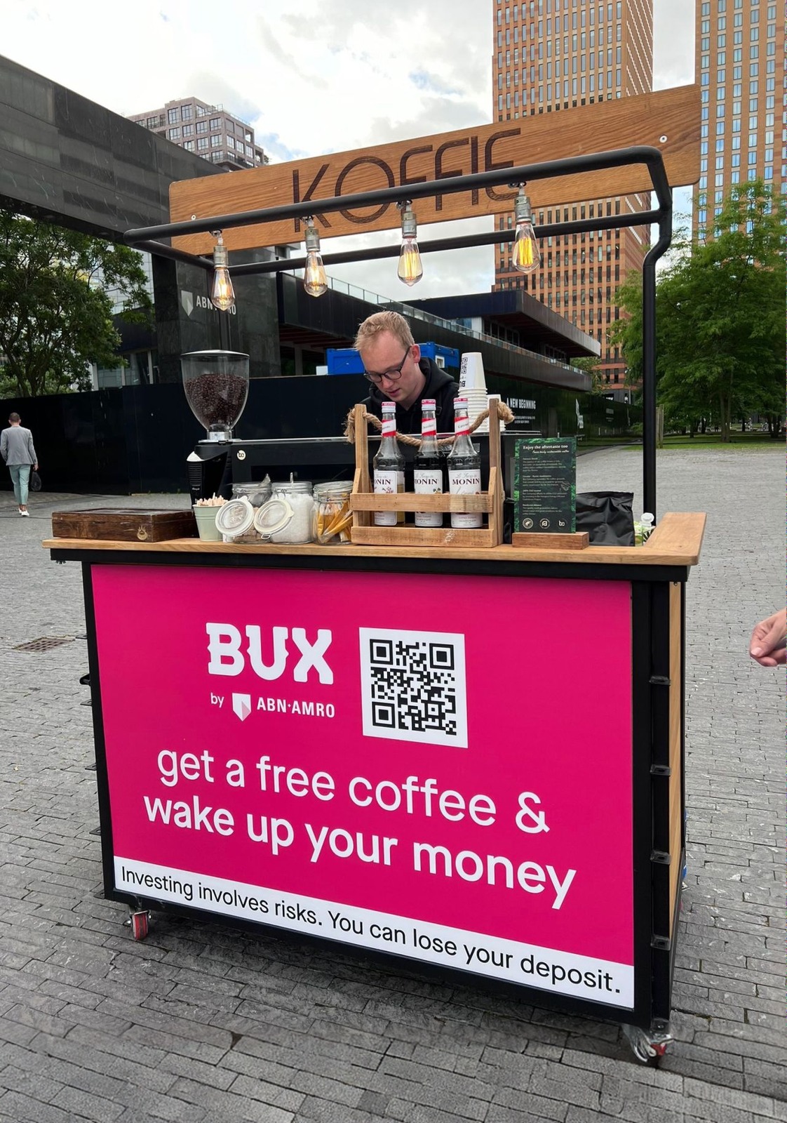 BUX campaign activation detail