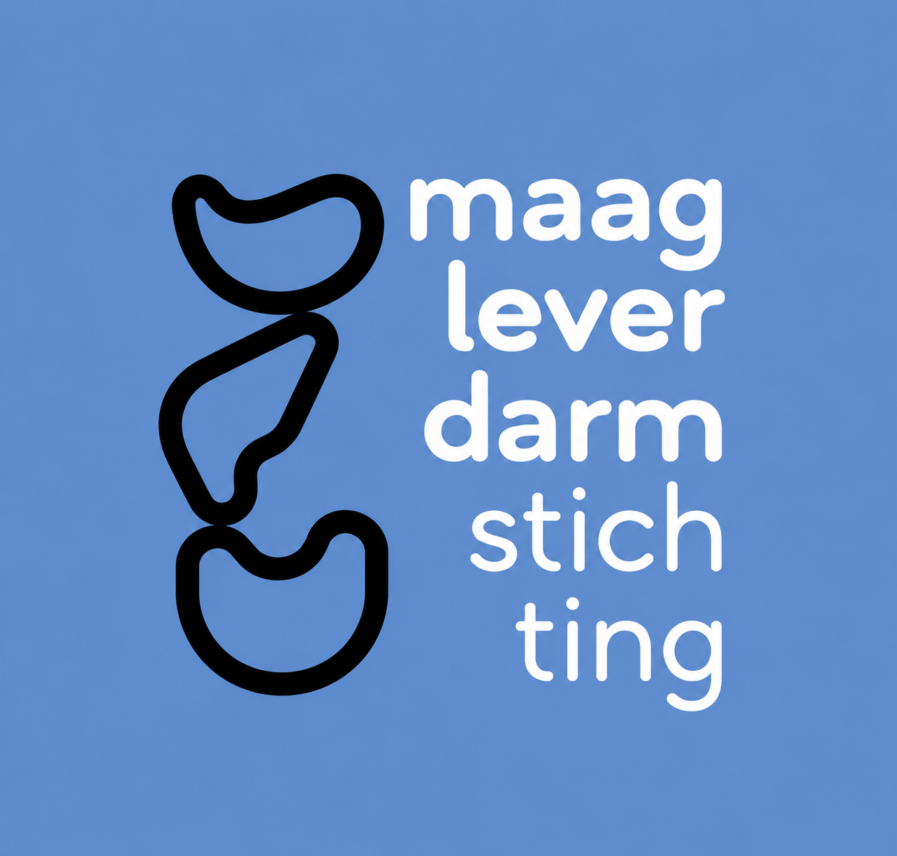 The Maag Lever Darm Stichting logo before the rebrand